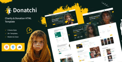 Donatchi - Charity & Donation HTML Template