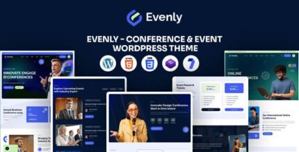 Evenly - Conference & Event WordPress Theme