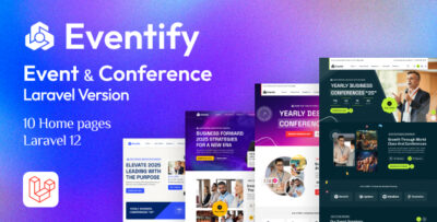 Eventify - Event & Conference Booking Laravel Script