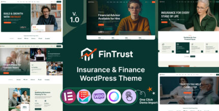 Fintrust- Insurance & Finance WordPress Theme