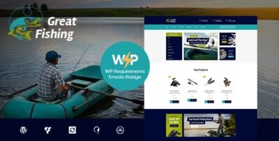 Great Fishing - Fishing & Hunting WordPress Theme