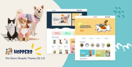 Hoppers - Pet Store Shopify Theme OS 2.0