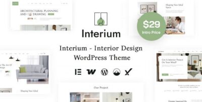 Interium - Interior Design & Architecture WordPress Theme