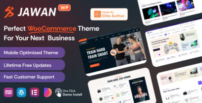 Jawan Gym & Sports Store WooCommerce Theme