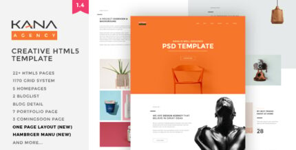 Kana - Creative Agency HTML5 Template