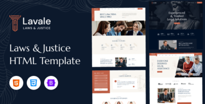 Lavale | Law and Attorney HTML Template