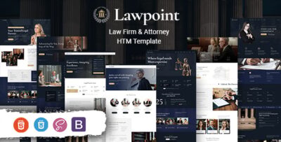 Lawpoint - Attorney Lawyer HTML Template