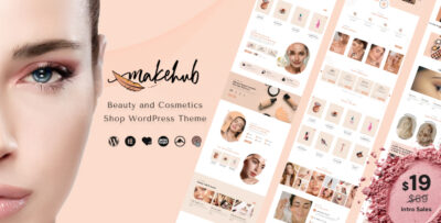 Makehub - Beauty & Cosmetics WordPress Theme