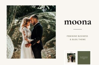 Moona - Feminine Business  & Blog Theme