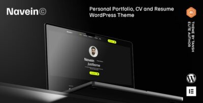 Navein - Personal Portfolio WordPress Theme