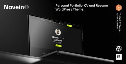 Navein - Personal Portfolio WordPress Theme