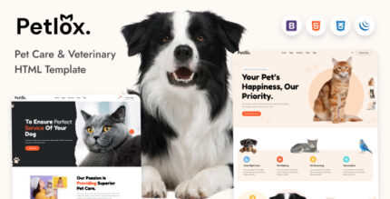 Petlox | Pet Care & Veterinary HTML5 Template