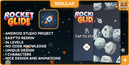 Rocket Glide (REGULAR) - ANDROID - BUILDBOX CLASSIC game