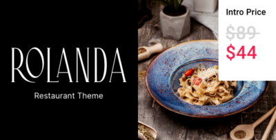 Rolanda - Restaurant WordPress Theme