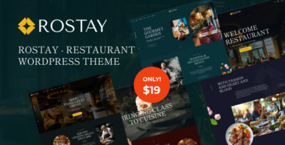 Rostay - Restaurant WordPress Theme