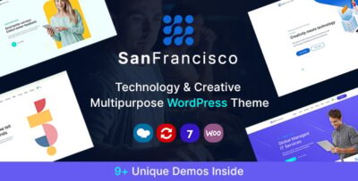 San Francisco - IT Technology and Creative WordPress Theme