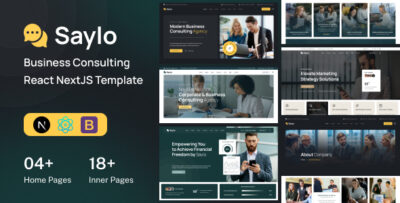 Saylo - Business Consulting React NextJS Template