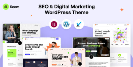 Seom - SEO & digital marketing WordPress Theme