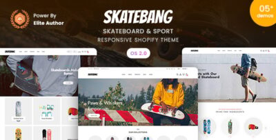 SkateBang - Skateboard & Sport Shopify 2.0 Theme