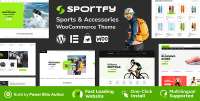 Sportfy - Sports Store WordPress Theme