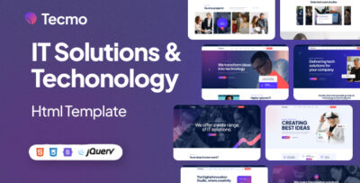 Tecmo - It Solutions & Technology HTML Template