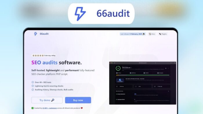 66audit – SEO audits Software v5.0