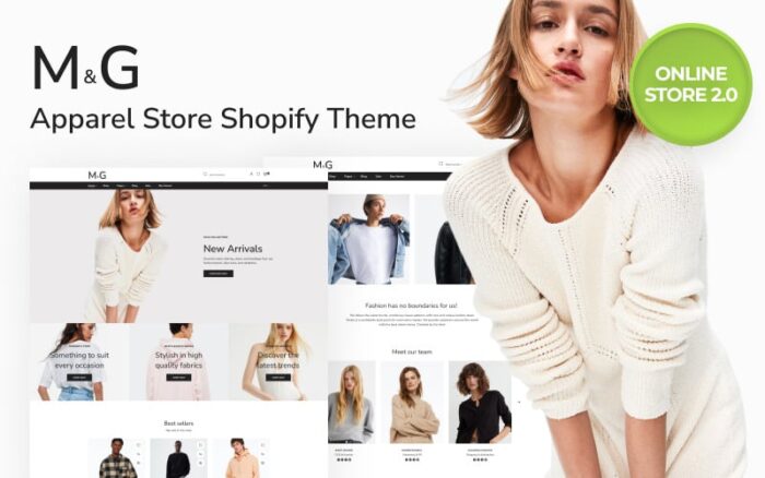 Apparel Responsive Clean Design Shopify Theme