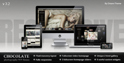 Chocolate WP Responsive Photography Theme