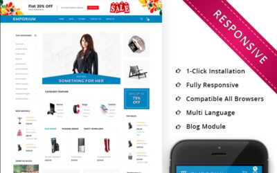 Emporium Mega Store Responsive OpenCart Template