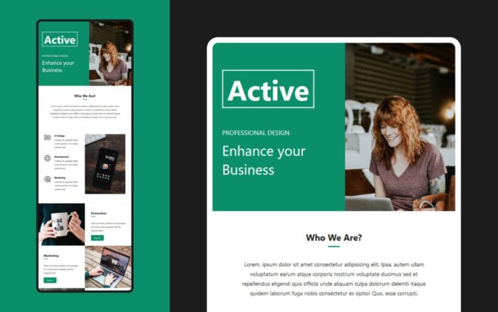 Exterior Design Responsive Newsletter Template