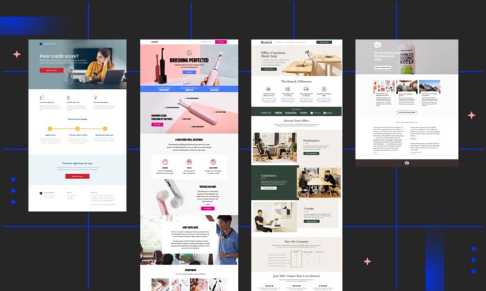Famous Digital Corporate Business Landing Page Template 1