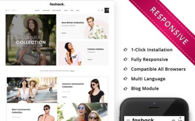 Fashack The Fashion Store Responsive OpenCart Template