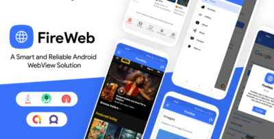 FireWeb Android WebView App with Admob
