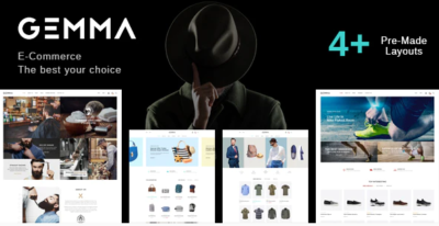 Gemma Multistore Responsive Magento Theme