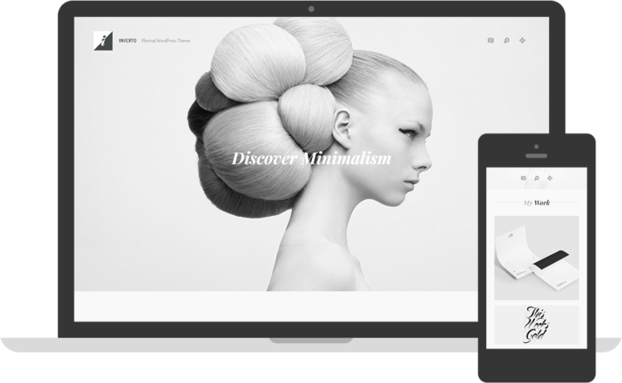 Inverto WP Minimal WordPress Theme