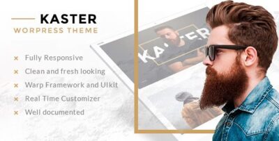 Kaster Creative Blog Portfolio WordPress Theme