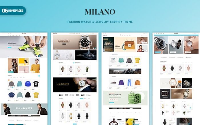 Milano Fashion Accessories PrestaShop Theme