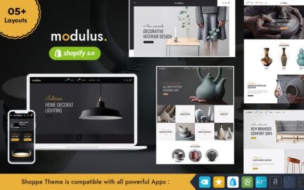 Modulus - Furniture & Interior Premium Shopify Responsive Theme