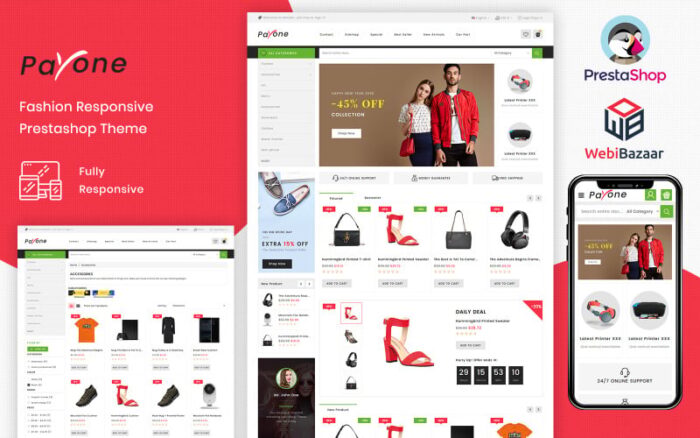 Payone Fashion Store PrestaShop Theme