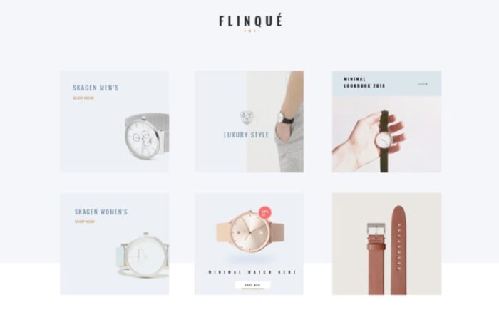 TM Flinque Hand Watch Fashion and Accessories PrestaShop Theme
