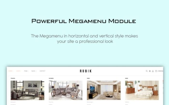 TM Rubik Furniture Prestashop Theme