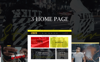 TMSTREETIE STREETWEAR FASHION PrestaShop Theme
