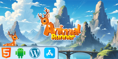 animal runner html5 construct3 game