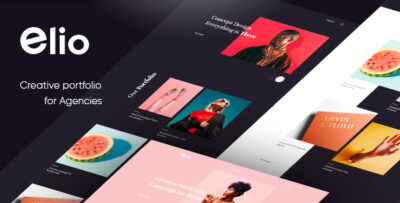 elio creative portfolio html5 template