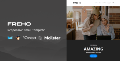freho responsive e mail template online access mailster mailchimp