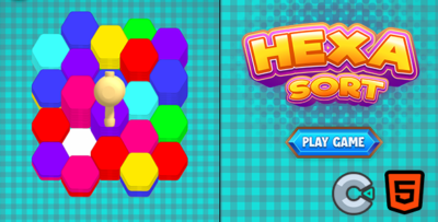 hexa sort html5 construct3