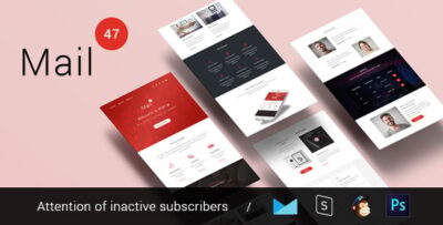 mail 47 multipurpose responsive email template builder