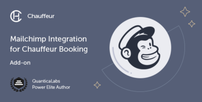 mailchimp add on chauffeur taxi booking system