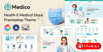 medico pharmacy and medical store prestashop responsive theme