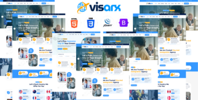 visarx immigration and visa consulting html5 template